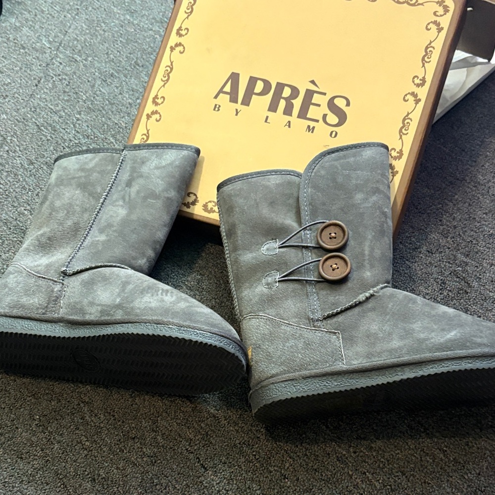 Gray Women's Boots